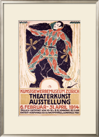Theaterkunst Ausstellung by Carl Roesch Pricing Limited Edition Print image