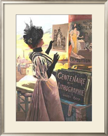 Exposition Du Centenaire De La Lithographie by Hugo D'alesi Pricing Limited Edition Print image