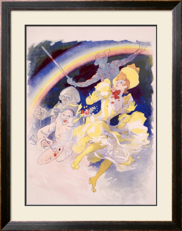 Folies Bergere, Arc En Ciel by Jules Cheret Pricing Limited Edition Print image