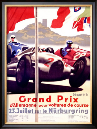 Grand Prix Allemagne by Alfred Hierl Pricing Limited Edition Print image