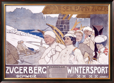 Zugerberg Wintersport by Burkhard Mangold Pricing Limited Edition Print image