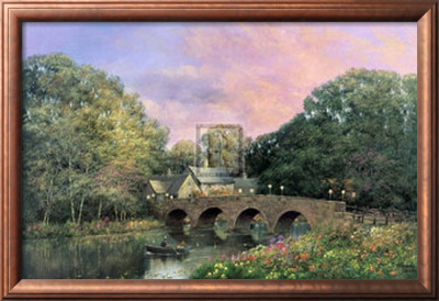 The Village Bridge by Alexander Sheridan Pricing Limited Edition Print image