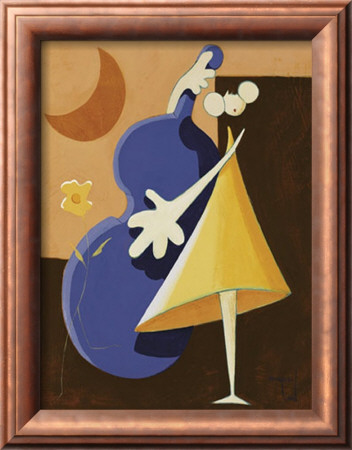 Double Bass by Alain Ferraris Pricing Limited Edition Print image