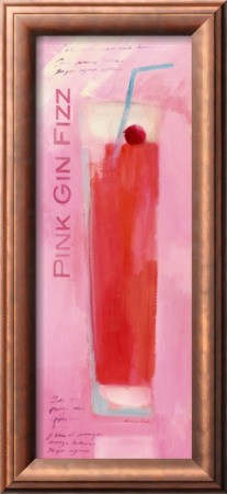 Pink Gin Fizz by Michael Clark Pricing Limited Edition Print image