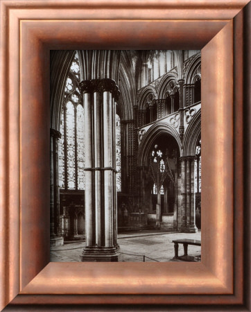 Lincoln Cathedral, Angel Choir 1895 by Sally Maltby Pricing Limited Edition Print image