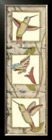 Hummingbird Fantasy I by Jennifer Goldberger Pricing Limited Edition Print image