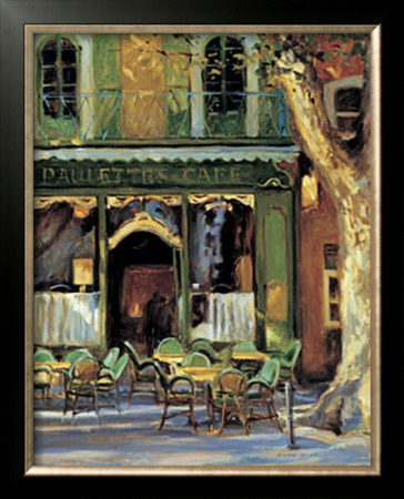 Paulette's Cafe by Keith Wicks Pricing Limited Edition Print image
