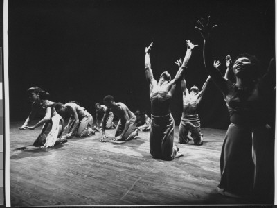 Group Of Dancers From Karamu House, Negro Social Settlement In Cleveland, Oh, Performing by Gjon Mili Pricing Limited Edition Print image