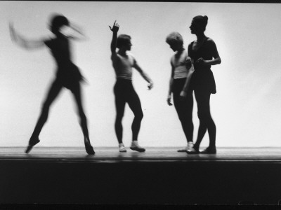 Nyc Ballet Dancers Rehearsing Production For Stravinsky Festival, New York State Theater by Gjon Mili Pricing Limited Edition Print image