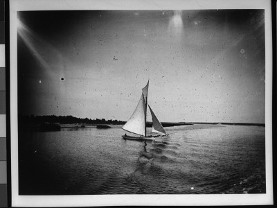 A Sailboat On A Lake by Wallace G. Levison Pricing Limited Edition Print image