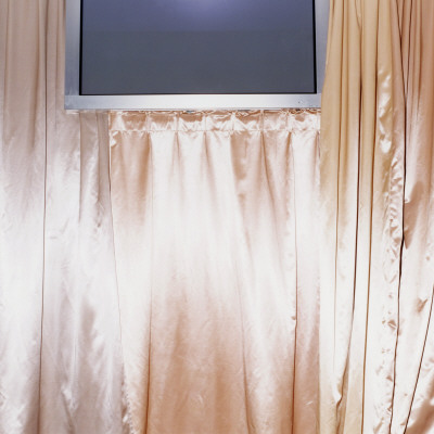 A Window Covered With Curtains by Lars Wallsten Pricing Limited Edition Print image