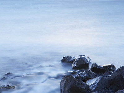 Panoramic View Of The Frozen Sea, Snaefellsnes, Iceland by Atli Mar Pricing Limited Edition Print image