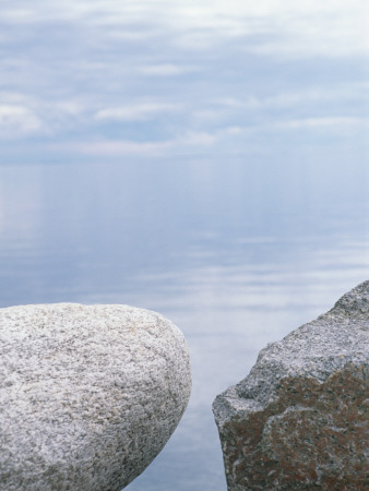 Two Stones On A Seaside by Bengt-Goran Carlsson Pricing Limited Edition Print image