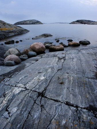 Boulders Of An Archipelago In Bohuslan, Sweden by Anders Ekholm Pricing Limited Edition Print image