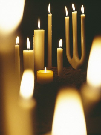Lit Candles by Hans Hammarskjold Pricing Limited Edition Print image