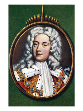 George Ii, Portrait Of The King Of Great Britain And Ireland by Hugh Thomson Pricing Limited Edition Print image