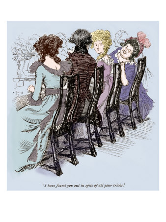 Sense And Sensibility By Jane Austen - Mrs. Jennings Talking To Marianne At Whitwell by William Hole Pricing Limited Edition Print image