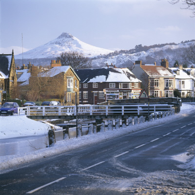 Great Ayton In The Snow North Yorkshire, England by Joe Cornish Pricing Limited Edition Print image