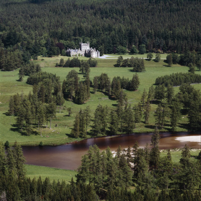 Castle Of Invercauld, Also Known As Crummie-Toddie, Scotland, Exterior In Landscape by Mark Fiennes Pricing Limited Edition Print image