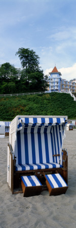 Beach Chair By The Baltic Sea, Spa Sellin by Marcus Bleyl Pricing Limited Edition Print image
