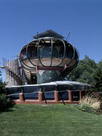 Bart Prince Residence And Studio, Albuquerque, New Mexico, 1983, Architect: Bart Prince by Alan Weintraub Pricing Limited Edition Print image