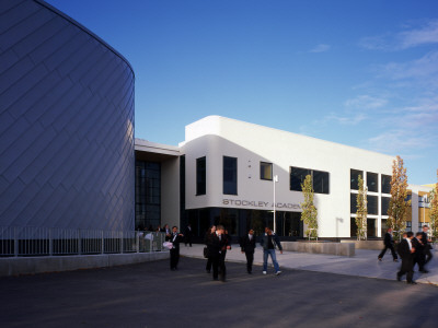 Stockley Park Academy, Hillingdon, London, Architect: Aedas by Ben Luxmoore Pricing Limited Edition Print image