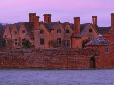 Packwood House, Warwickshire, At Dawn In Winter by Clive Nichols Pricing Limited Edition Print image