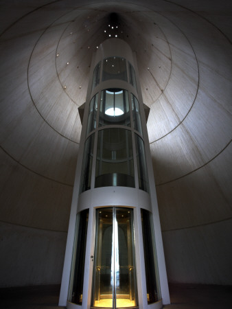 Elevator To Car Park, City Of Arts And Sciences, Valencia, 2003, Architect: Santiago Calatrava by David Clapp Pricing Limited Edition Print image