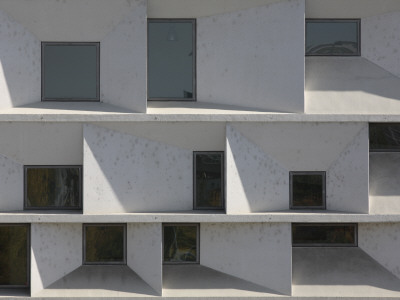 Detail Of Principal Facade Of Auditorium, Leon, Spain by David Borland Pricing Limited Edition Print image