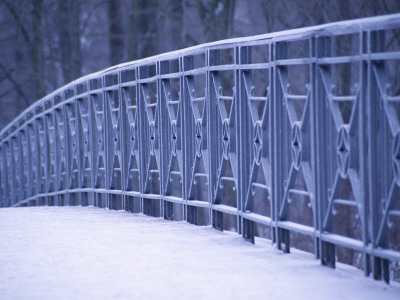 Bridge Railings On Yelagin Island, St Petersburg, Russia by Clive Nichols Pricing Limited Edition Print image