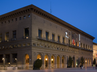 Town Hall, Zaragoza by G Jackson Pricing Limited Edition Print image