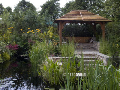 The World Of Water Garden, 2008 Hampton Court Flower Show, England, Designer: Pete Sims by G Jackson Pricing Limited Edition Print image