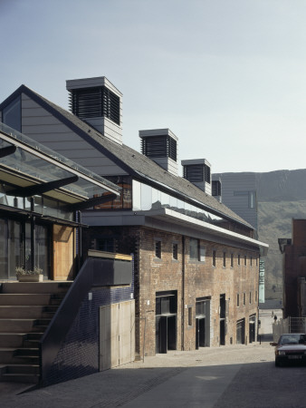 The Tun, Scotland, Off Street Area, Allan Murray Architects by Keith Hunter Pricing Limited Edition Print image