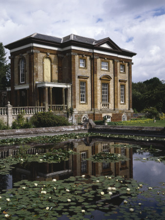 Bruerne Pavilions, Stoke Park, Northamptonshire, C, 1632, Right Hand Pavilion, Ornamental Pond by Mark Fiennes Pricing Limited Edition Print image