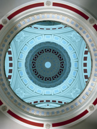 The Dome Of The Banqueting Hall, City Hall, Belfast, Northern Ireland, Architect: Alfred Thomas by Lucinda Lambton Pricing Limited Edition Print image