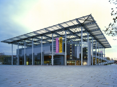 Museum Of Arts, Wolfsburg, 1989 - 1994, Overall Exterior, Architect: Peter Schweger by Marcus Bleyl Pricing Limited Edition Print image