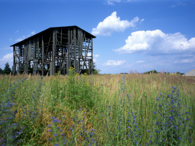 Old Tobacco Barn, Vierraden, Exterior by Marcus Bleyl Pricing Limited Edition Print image