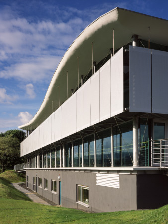 The Space Centre For Dance, Dundee College, Scotland, Studio Exterior Daytimes by Keith Hunter Pricing Limited Edition Print image