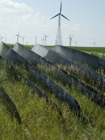 Wind Farm, Storm Lake, Iowa, Usa by Natalie Tepper Pricing Limited Edition Print image