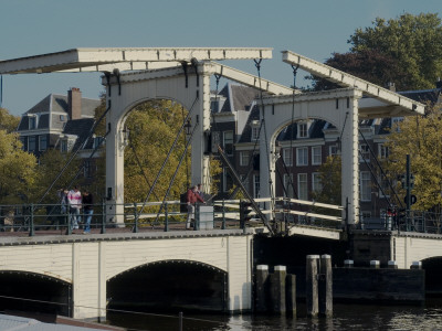 Magere Brug (Skinny Bridge) Over The Amstel, Amsterdam by Natalie Tepper Pricing Limited Edition Print image