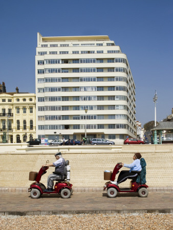 Embassy Court, Brighton, East Sussex, 1935, Refurbished By Conran And Partners, 2005 by Morley Von Sternberg Pricing Limited Edition Print image