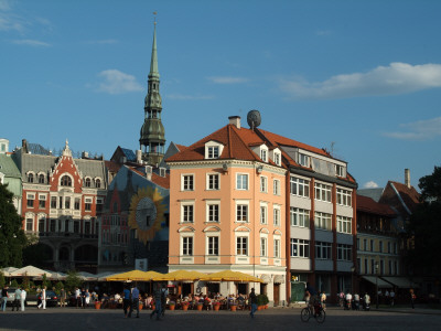 Town Square, Old Town, Riga by Natalie Tepper Pricing Limited Edition Print image