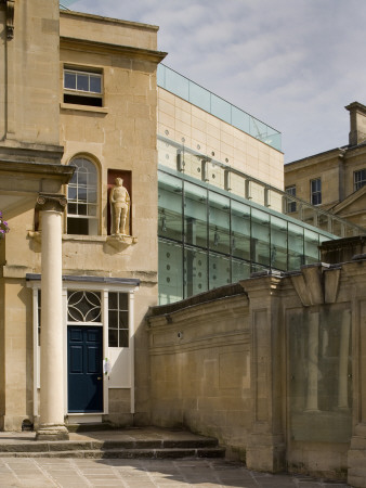 Thermae Bath Spa, 2006, Exterior View From Street, Grimshaw Architects by Morley Von Sternberg Pricing Limited Edition Print image