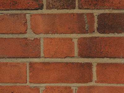 Backgrounds - Red Bricks And Mortar Flemish Bond by Natalie Tepper Pricing Limited Edition Print image
