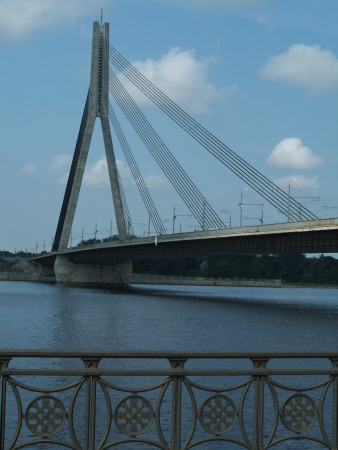 Akmens Bridge, Riga by Natalie Tepper Pricing Limited Edition Print image