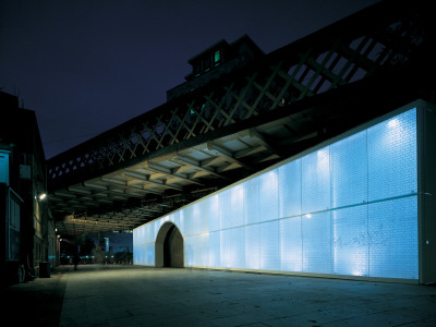 Sutton Walk, South Bank London, With Doorway, Maccormac Jamieson Prichard Architects by Peter Durant Pricing Limited Edition Print image