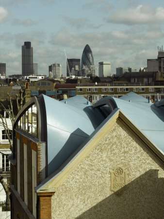 Siobhan Davies Dance Studios, London, 2006, Rehearsal Studio Roof, Architect: Sarah Wigglesworth by Richard Bryant Pricing Limited Edition Print image