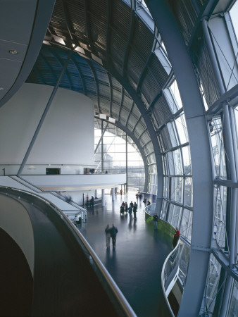 The Sage Gateshead, Gateshead, Tyne And Wear, England, The Concourse From High Level by Richard Bryant Pricing Limited Edition Print image