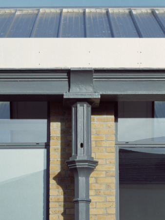 Rsa Iv Enfield, London, Roof Column Detail, Shepheard Epstein Hunter Architects by Peter Durant Pricing Limited Edition Print image