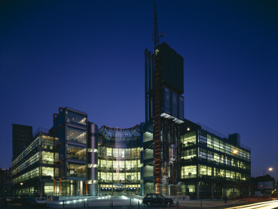 Channel 4 Television Hq, London, 1990 - 1994, Architect: Richard Rogers Partnership by Richard Bryant Pricing Limited Edition Print image